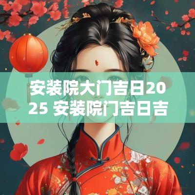安装院大门吉日2025 安装院门吉日吉时