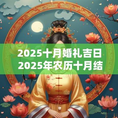 2025十月婚礼吉日 2025年农历十月结婚吉日
