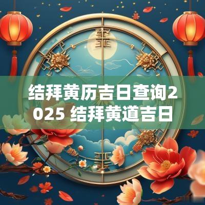 结拜黄历吉日查询2025 结拜黄道吉日一览表
