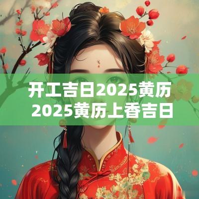 开工吉日2025黄历 2025黄历上香吉日