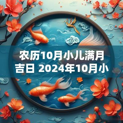 农历10月小儿满月吉日 2025年10月小儿满月吉日
