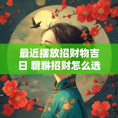 最近摆放招财物吉日 貔貅招财怎么选吉日呢