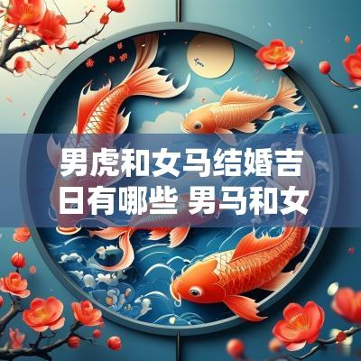 男虎和女马结婚吉日有哪些 男马和女虎结婚吉日