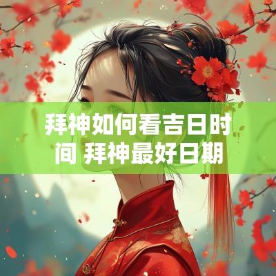 拜神如何看吉日时间 拜神最好日期