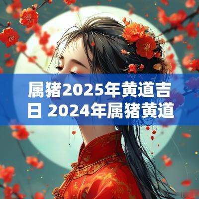 属猪2025年黄道吉日 2025年属猪黄道吉日一览表