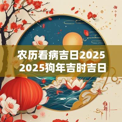 农历看病吉日2025 2025狗年吉时吉日
