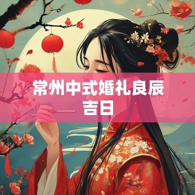 常州中式婚礼良辰吉日