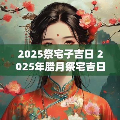 2025祭宅子吉日 2025年腊月祭宅吉日
