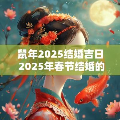 蛇年2025结婚吉日 2025年春节结婚的吉日
