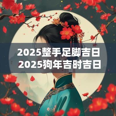 2025整手足脚吉日 2025狗年吉时吉日