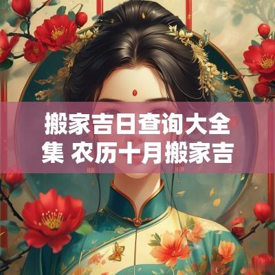 搬家吉日查询大全集 农历十月搬家吉日查询