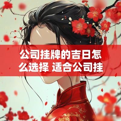 公司挂牌的吉日怎么选择 适合公司挂牌的黄道吉日