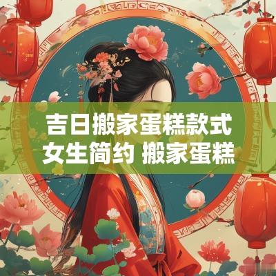 吉日搬家蛋糕款式女生简约 搬家蛋糕什么款式好看