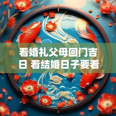 看婚礼父母回门吉日 看结婚日子要看父母的生辰八字吗