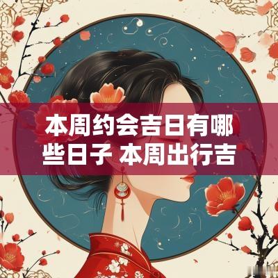 本周约会吉日有哪些日子 本周出行吉日吉时