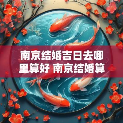 南京结婚吉日去哪里算好 南京结婚算日子