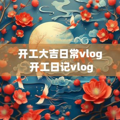 开工大吉日常vlog 开工日记vlog