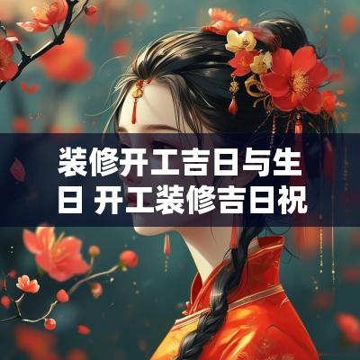 装修开工吉日与生日 开工装修吉日祝福语