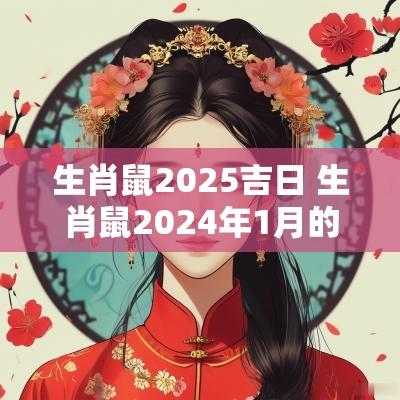 生肖鼠2025吉日 生肖鼠2025年1月的黄道吉日