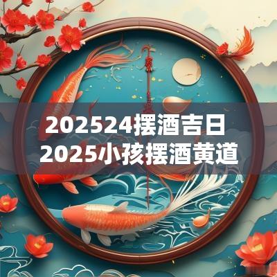 202524摆酒吉日 2025小孩摆酒黄道吉日