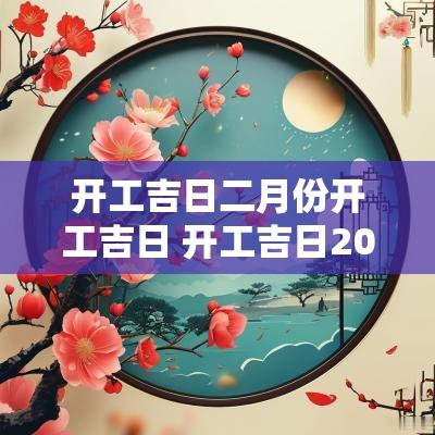 开工吉日二月份开工吉日 开工吉日2025年