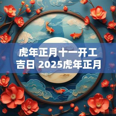 蛇年正月十一开工吉日 2025蛇年正月开工吉日