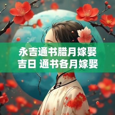 永吉通书腊月嫁娶吉日 通书各月嫁娶吉日