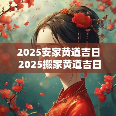 2025安家黄道吉日 2025搬家黄道吉日
