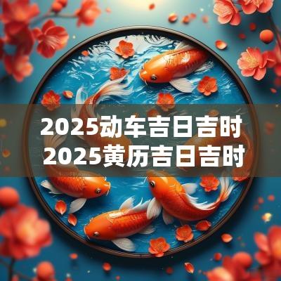 2025动车吉日吉时 2025黄历吉日吉时结婚