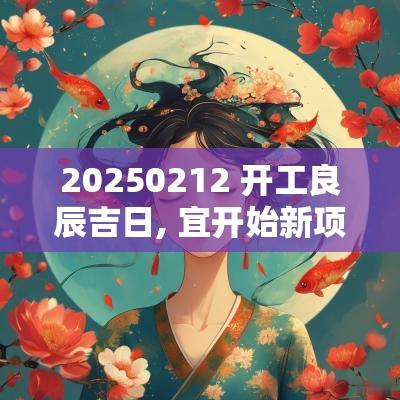 20250212 开工良辰吉日, 宜开始新项目与业务