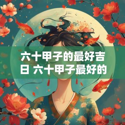 六十甲子的最好吉日 六十甲子最好的时辰
