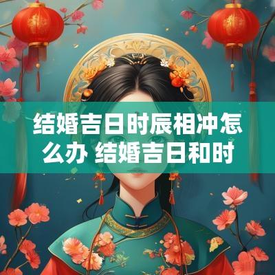 结婚吉日时辰相冲怎么办 结婚吉日和时辰相冲