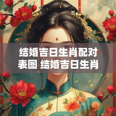 结婚吉日生肖配对表图 结婚吉日生肖