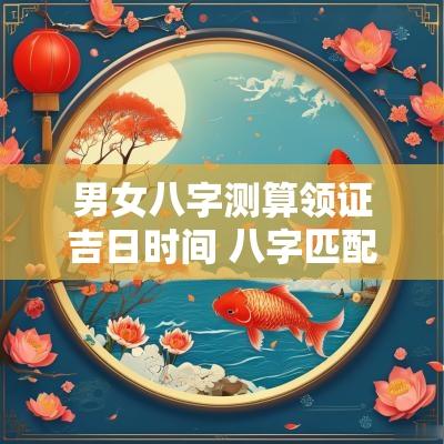 男女八字测算领证吉日时间 八字匹配结婚黄道吉日