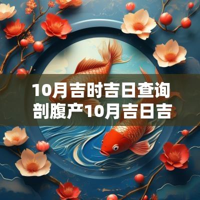 10月吉时吉日查询 剖腹产10月吉日吉时查询