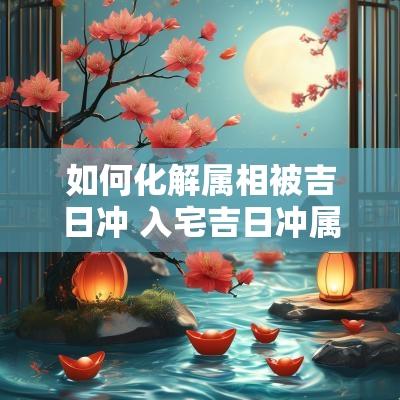 如何化解属相被吉日冲 入宅吉日冲属相影响多久