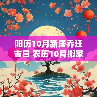 阳历10月新居乔迁吉日 农历10月搬家吉日查询