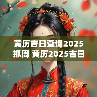 黄历吉日查询2025抓周 黄历2025吉日查询出殡