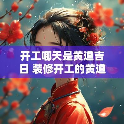 开工哪天是黄道吉日 装修开工的黄道吉日