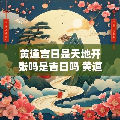 黄道吉日是天地开张吗是吉日吗 黄道吉日适合开张的日子
