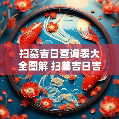 扫墓吉日查询表大全图解 扫墓吉日吉时查询软件