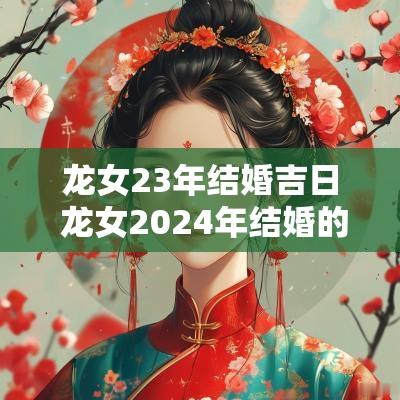 龙女23年结婚吉日 龙女2025年结婚的好月份