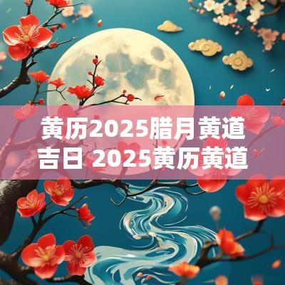 黄历2025腊月黄道吉日 2025黄历黄道吉日一览表