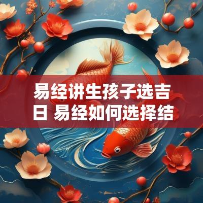 易经讲生孩子选吉日 易经如何选择结婚吉日