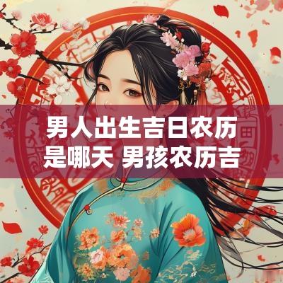 男人出生吉日农历是哪天 男孩农历吉日出生吉利
