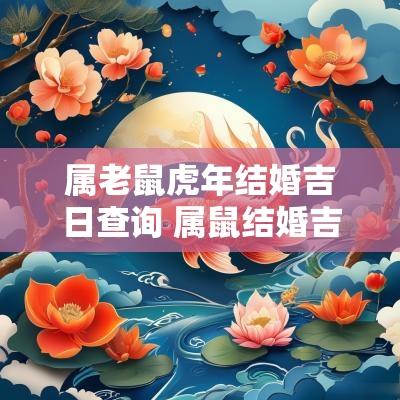 属老鼠蛇年结婚吉日查询 属鼠结婚吉日查询2025