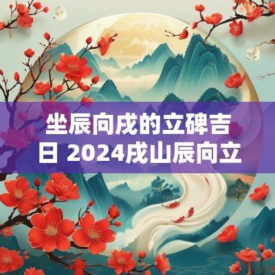 坐辰向戌的立碑吉日 2025戌山辰向立碑吉日