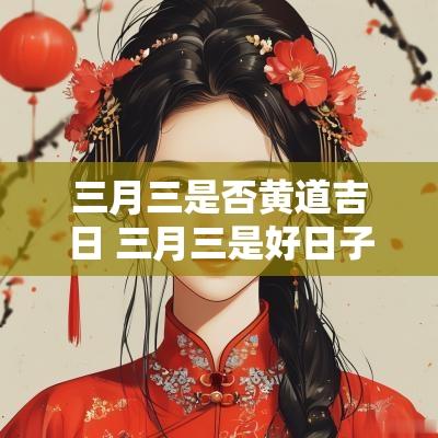三月三是否黄道吉日 三月三是好日子吗