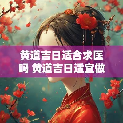 黄道吉日适合求医吗 黄道吉日适宜做什么事
