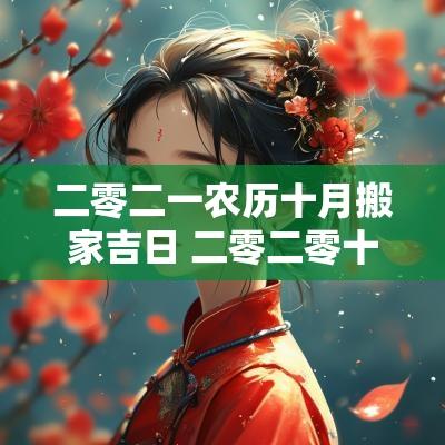 二零二一农历十月搬家吉日 二零二零十月搬家吉日